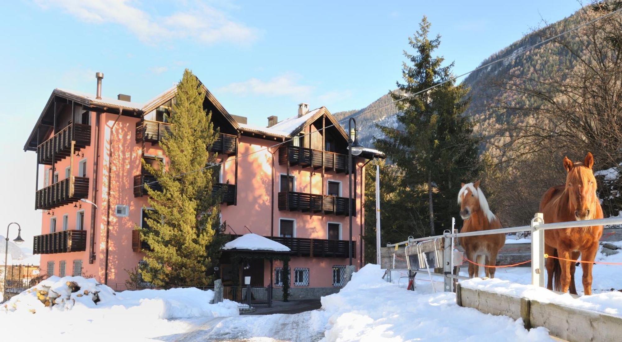 Park Hotel Bellevue Dimaro Exterior foto